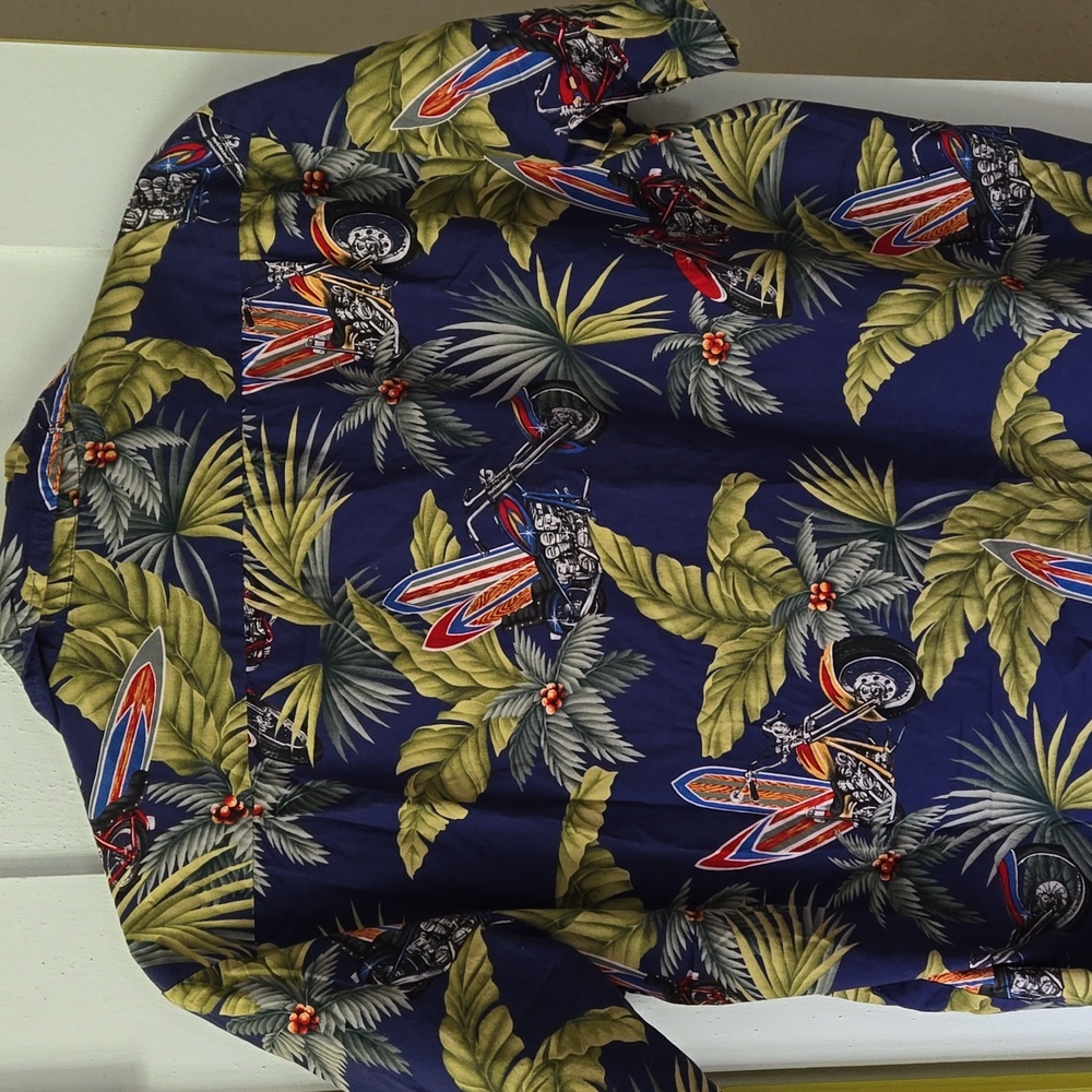 Motorcycle Hawaiian Collection XL shirt - Picture 5 of 5